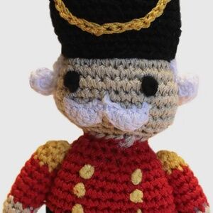 Knit Knacks the Nutcracker Organic Cotton Small Dog Toy